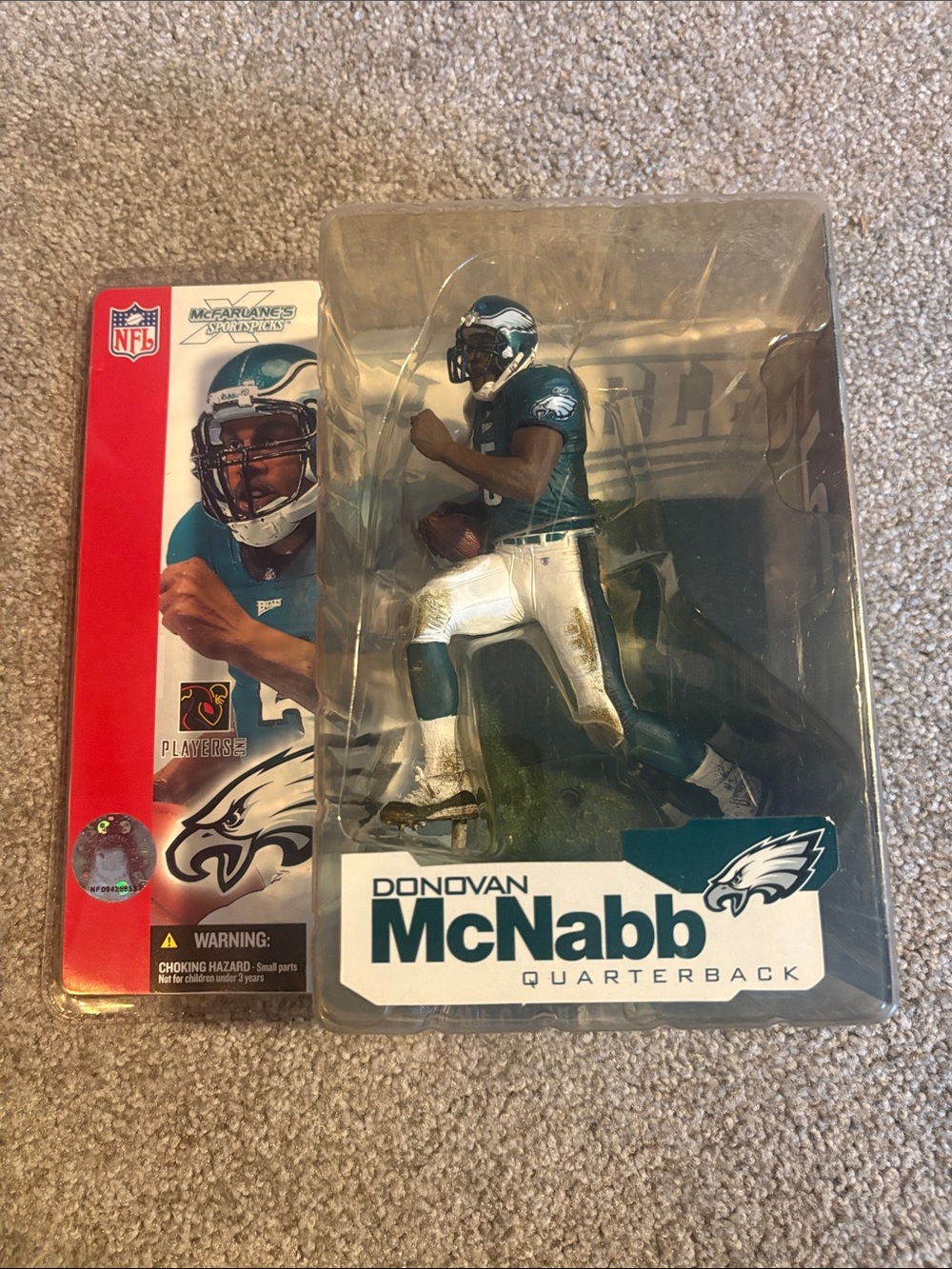 McFarlane’s Sportpicks Donovan McNabb Philadelphia Eagles Action Figure - Green